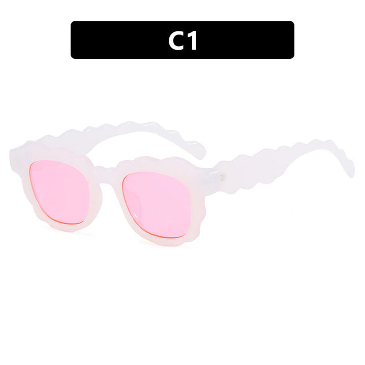 Women’s fashionable sunglasses with wavy frame Kalsten