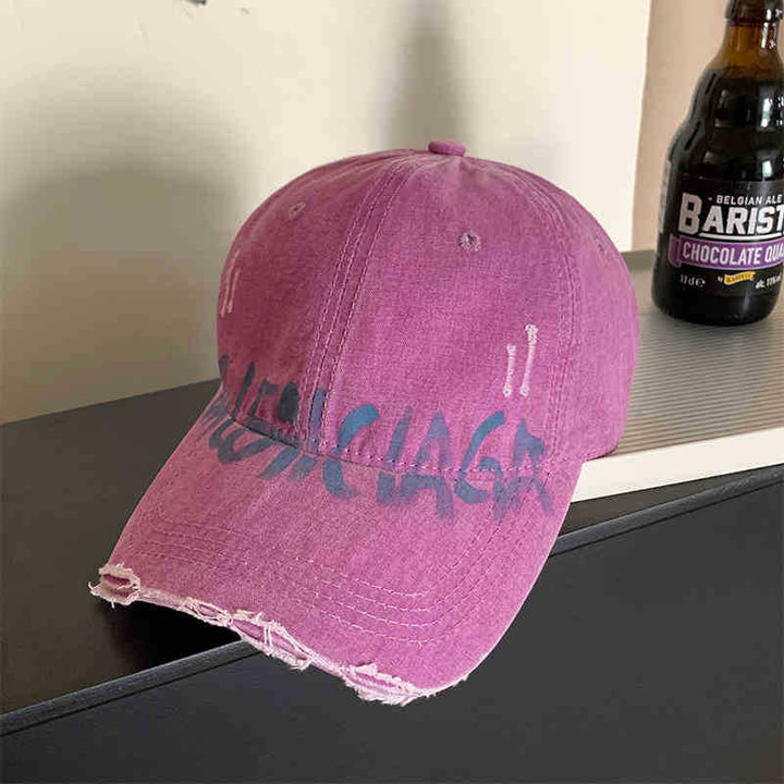 Unisex Distressed Graphic Dad Hat Kalsten