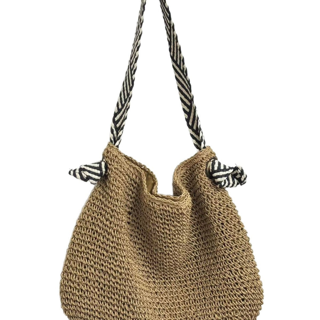 Handbag with Striped Straps Kalsten