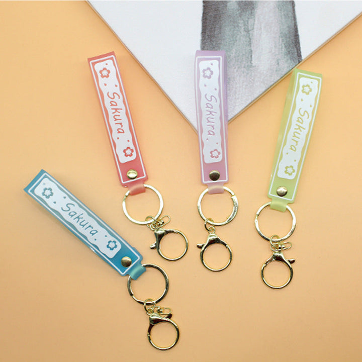 Unisex keychain with floral design Kalsten