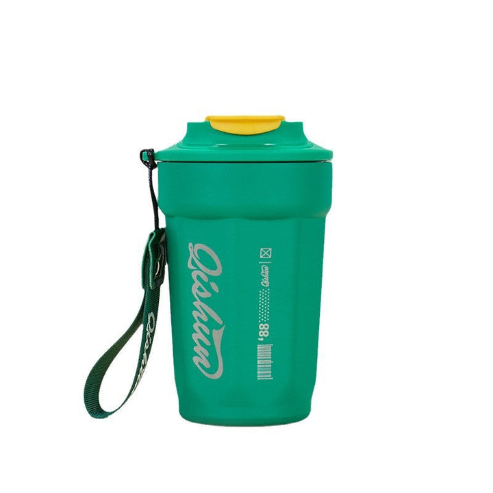 Ladies practical insulated drinking cup with carry strap Kalsten