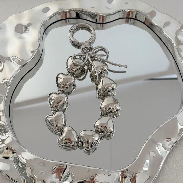 Heart-Shaped Decorative Keychain Kalsten