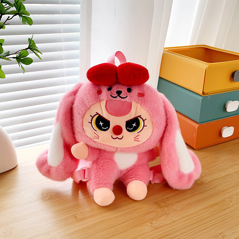 Plush Bunny Backpack