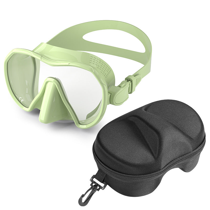Diving mask with wide field of vision and comfortable wearing comfort Kalsten
