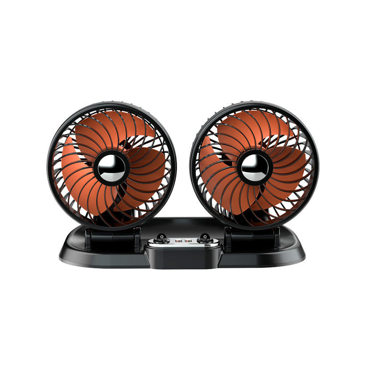 Dual-Head Portable Car Ventilation Fan Kalsten