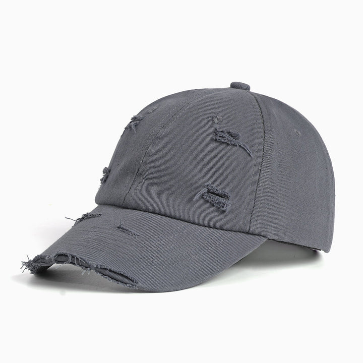 Women's fashionable baseball cap with destroyed look Kalsten