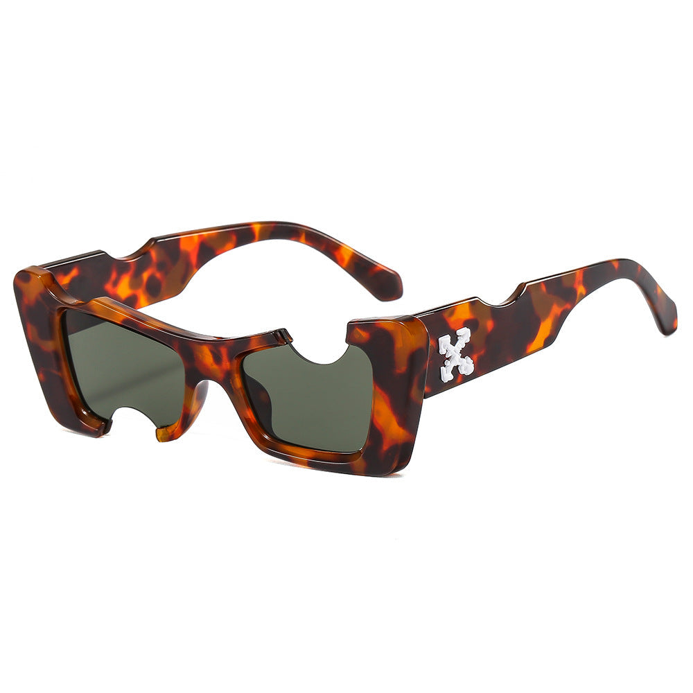 Women futuristic designer sunglasses Kalsten
