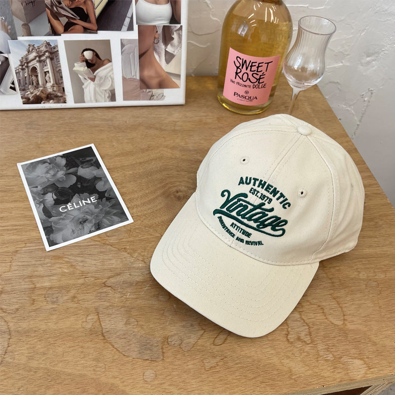 Men's Vintage-Inspired Cotton Baseball Cap Kalsten