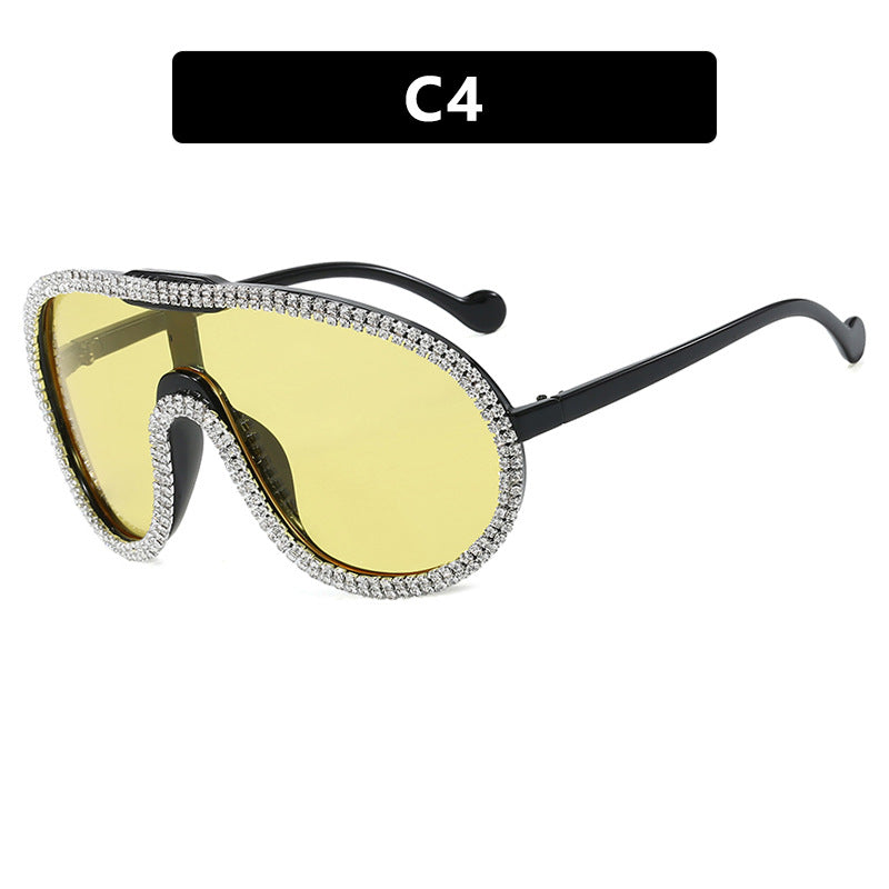 Women's extravagant sunglasses with sparkling frame Kalsten