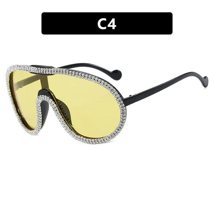 Women's extravagant sunglasses with sparkling frame Kalsten