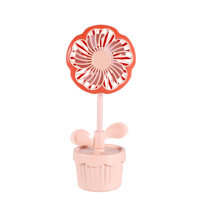 Unisex Cute Floral Design Desk Fan Kalsten