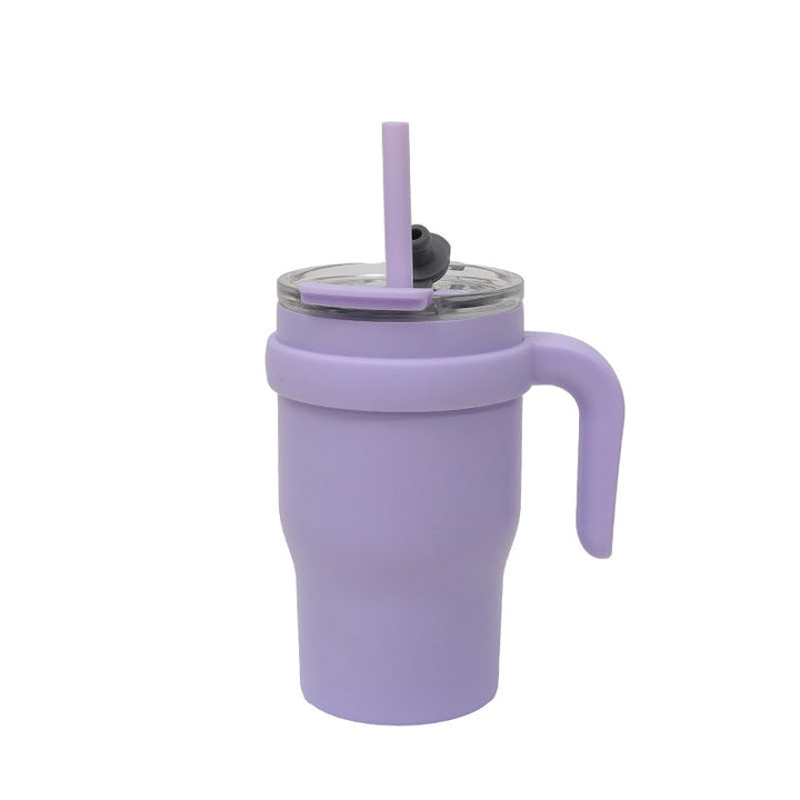 Women's Insulated To-Go Cup with Ergonomic Handle and Flexible Straw Kalsten