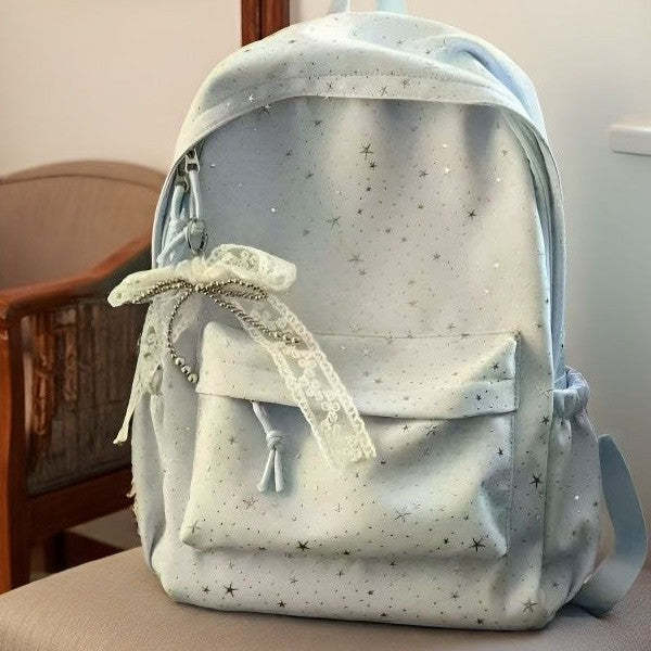 Whimsical Star-Embellished Backpack Kalsten