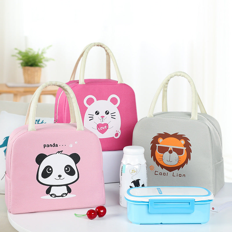 Insulated Lunch Bag with Playful Fox Design Kalsten