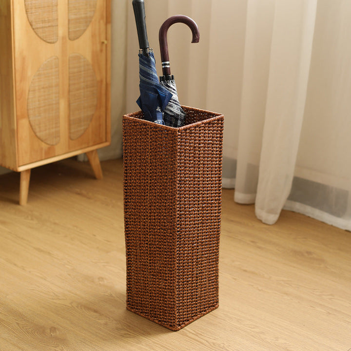 Decorative Wicker Storage Vase Kalsten