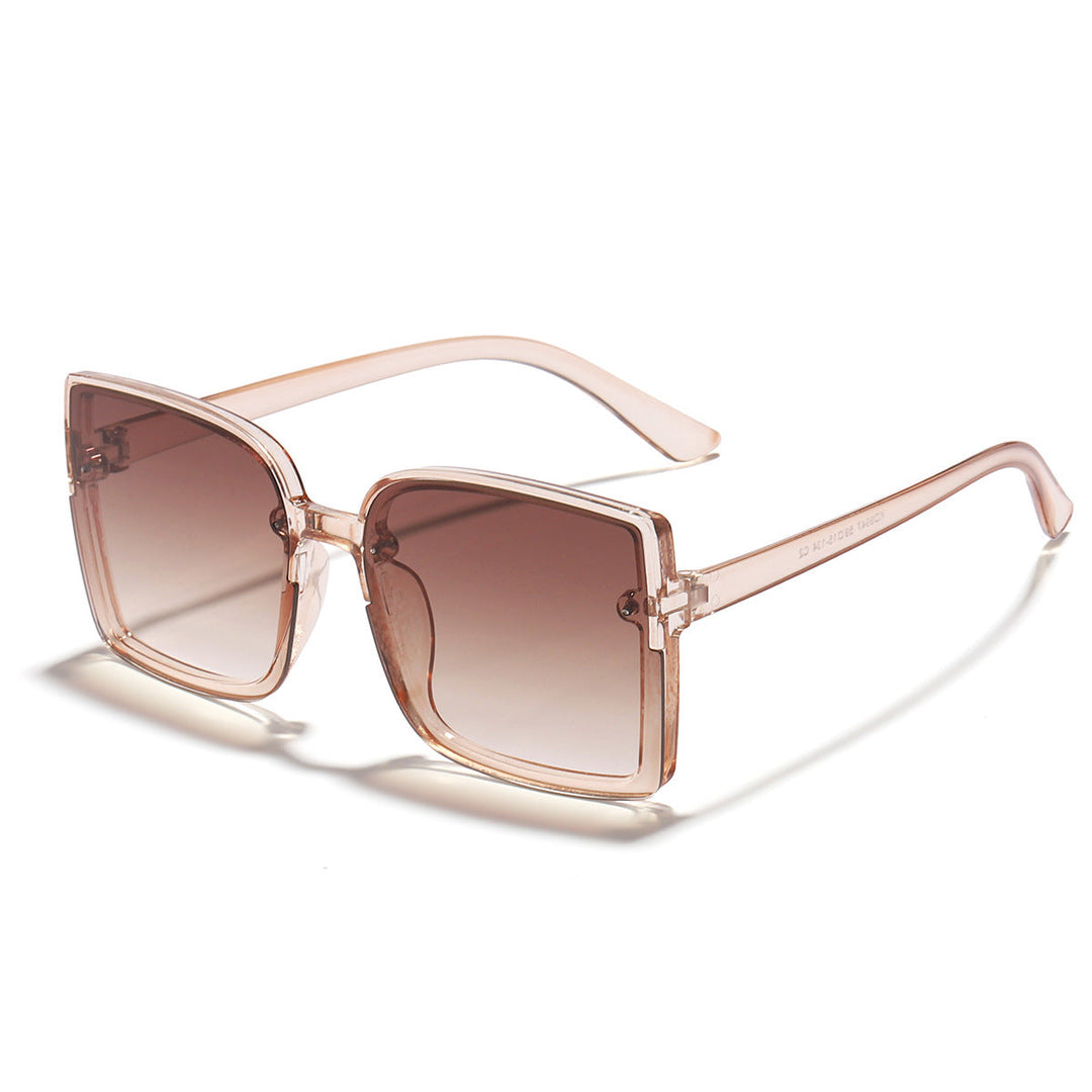 Women oversized square sunglasses with modern gradient effect Kalsten