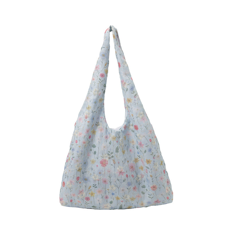 Practical Flower Print Tote Bag Kalsten