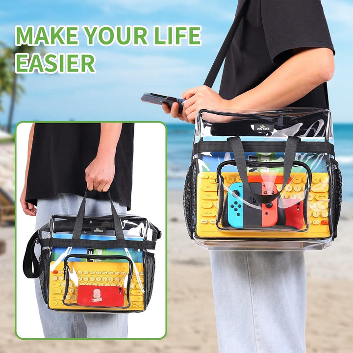 Transparent multifunctional handbag Kalsten