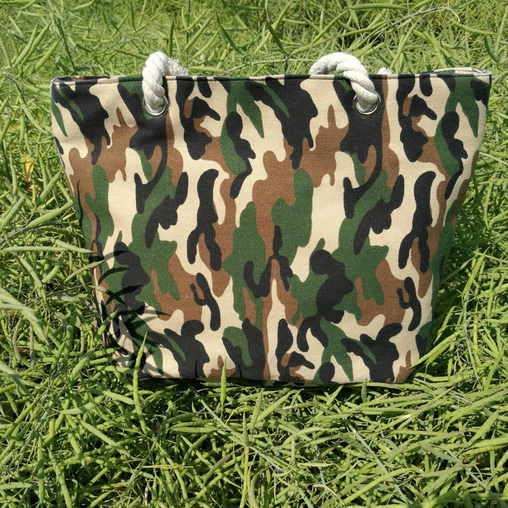 Camouflage Bags Made Of Sturdy Cotton Fabric Kalsten