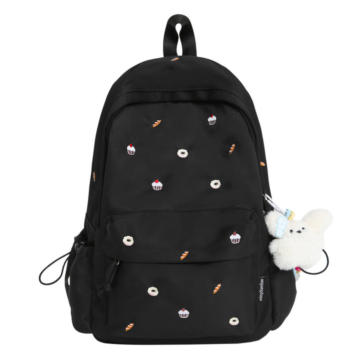 Playful backpack with unique back pattern appliqués Kalsten