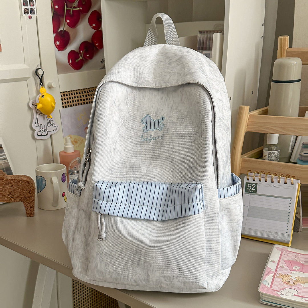 Casual Multi-Pocket School Backpack
