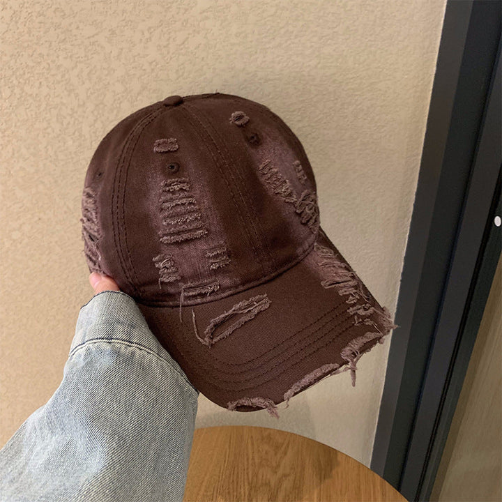 Women's Distressed Cotton Baseball Cap Kalsten 1784270737