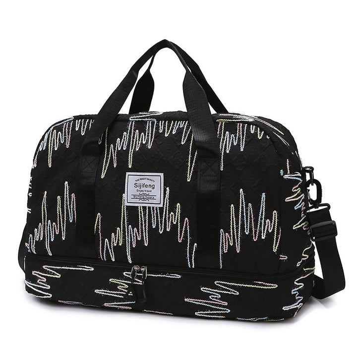 Lightweight Quilted Travel Duffel Bag