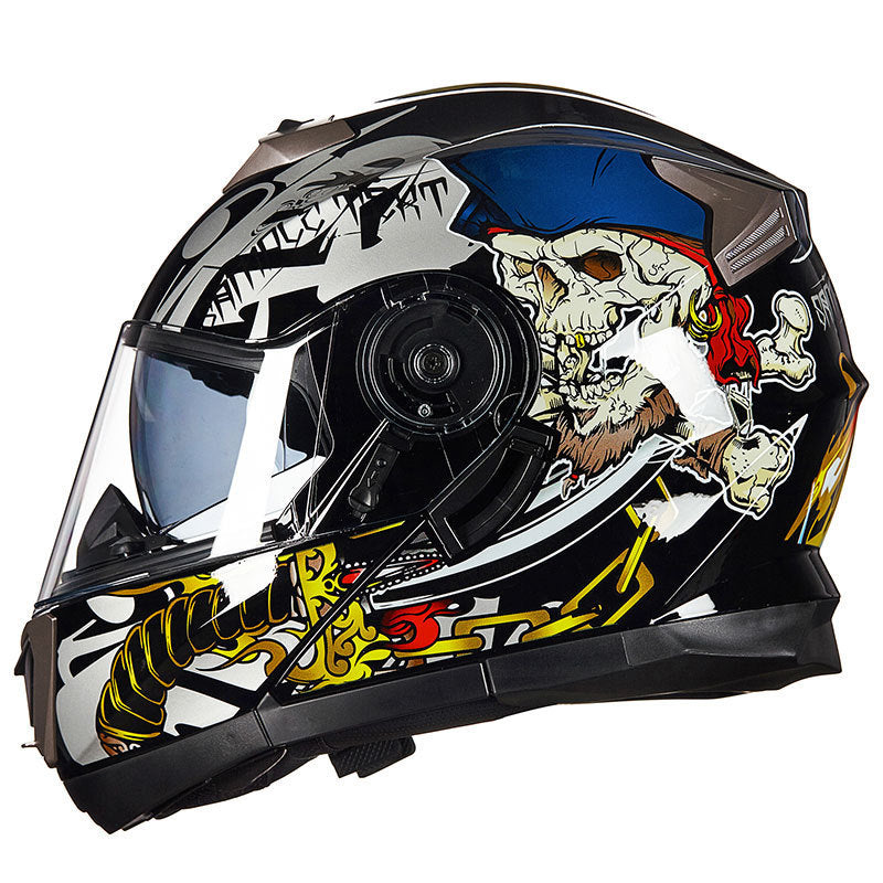 Full-Face Motorcycle Helmet with Advanced Ventilation Kalsten