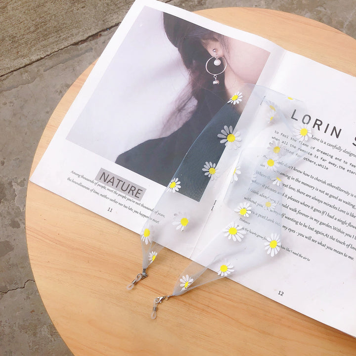 Floral Patterned Eyewear Chain Kalsten