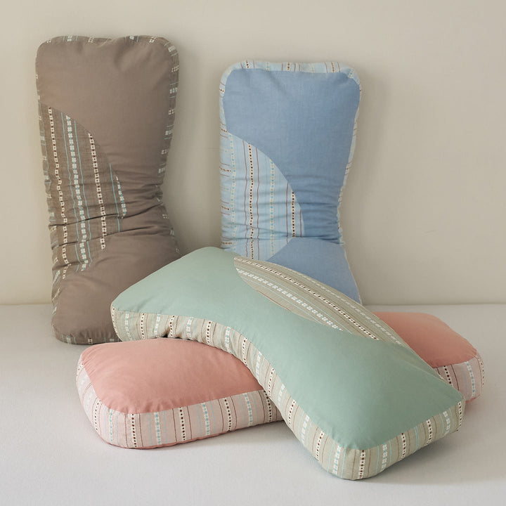 Ergonomic Sleep Pillow with Fine Pattern Structure Kalsten