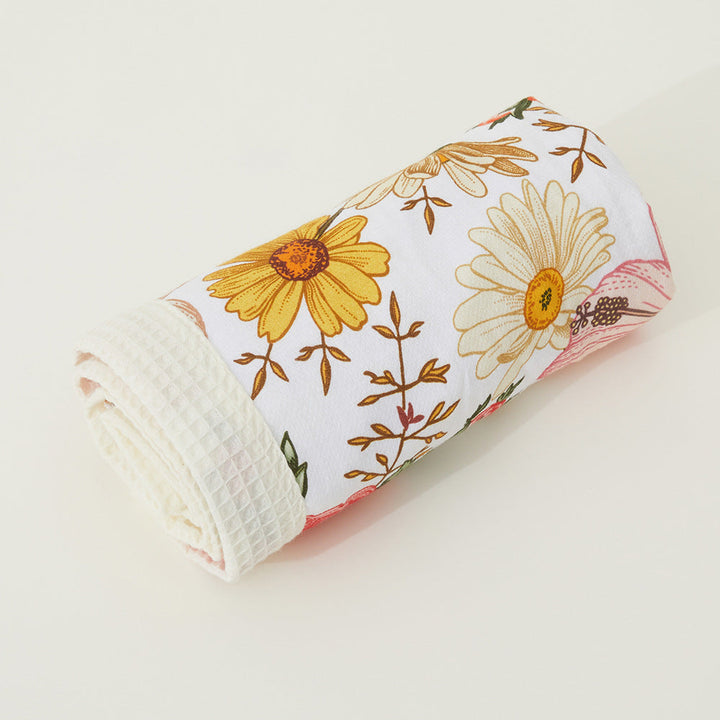 Floral Patterned Baby Blanket kalsten
