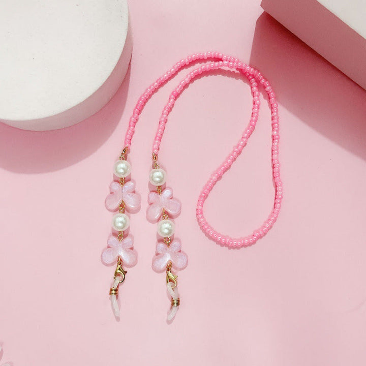 Floral Beaded Eyewear Chain Kalsten