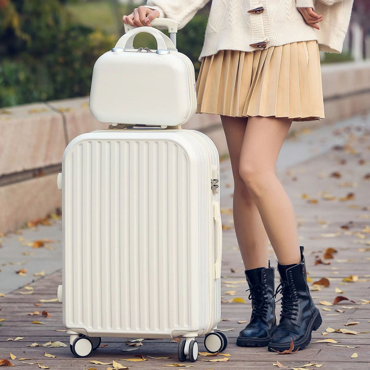 Women's Stylish Dual-Compartment Hardshell Luggage Set Kalsten