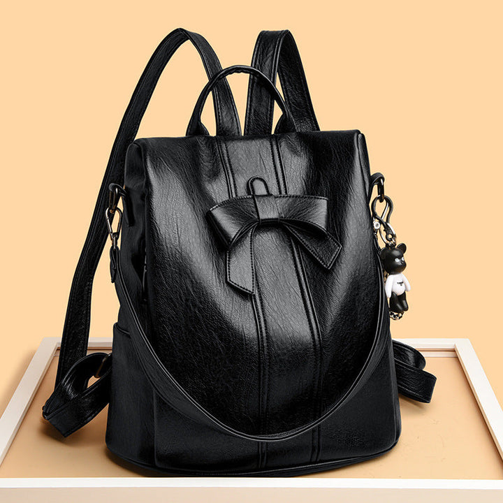 Stylish Bow-Accented Backpack Kalsten