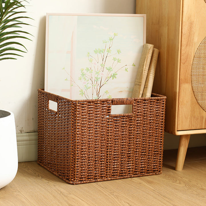 Natural Woven Storage Bin Kalsten