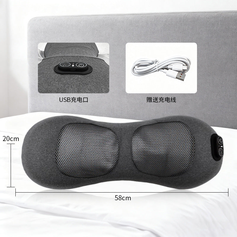 Ergonomic Heating and Massage Pillow Kalsten