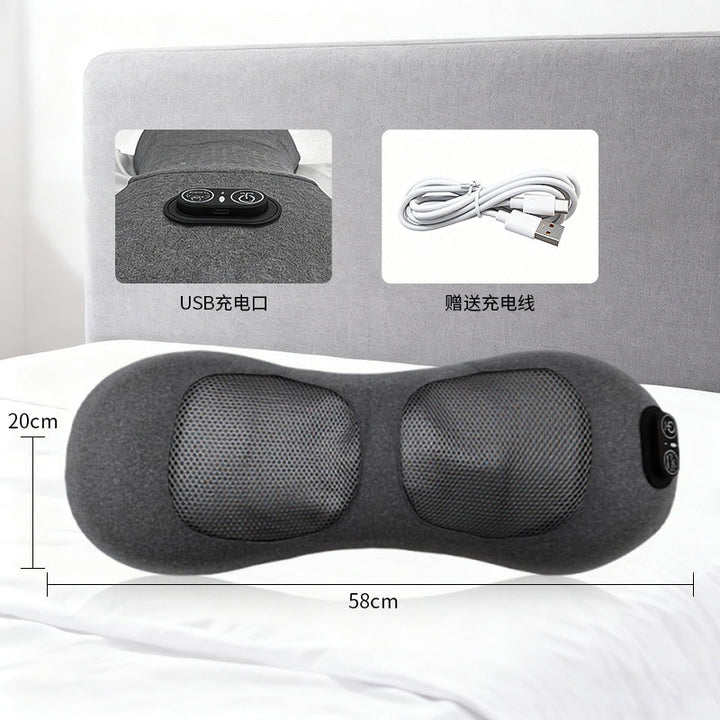 Ergonomic Heating and Massage Pillow Kalsten