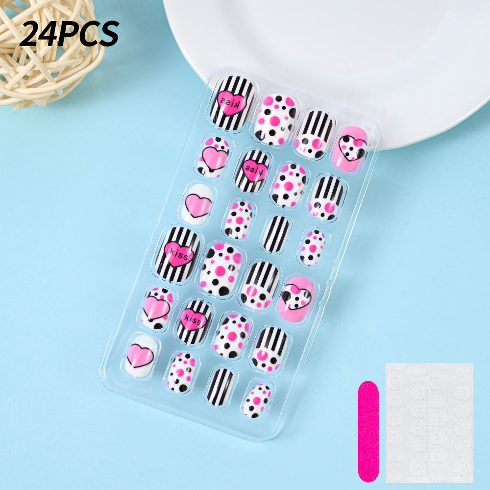 Themed Summer Beach Nail Art Press-On Nails Kalsten