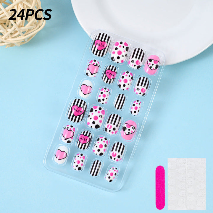 Themed Summer Beach Nail Art Press-On Nails Kalsten