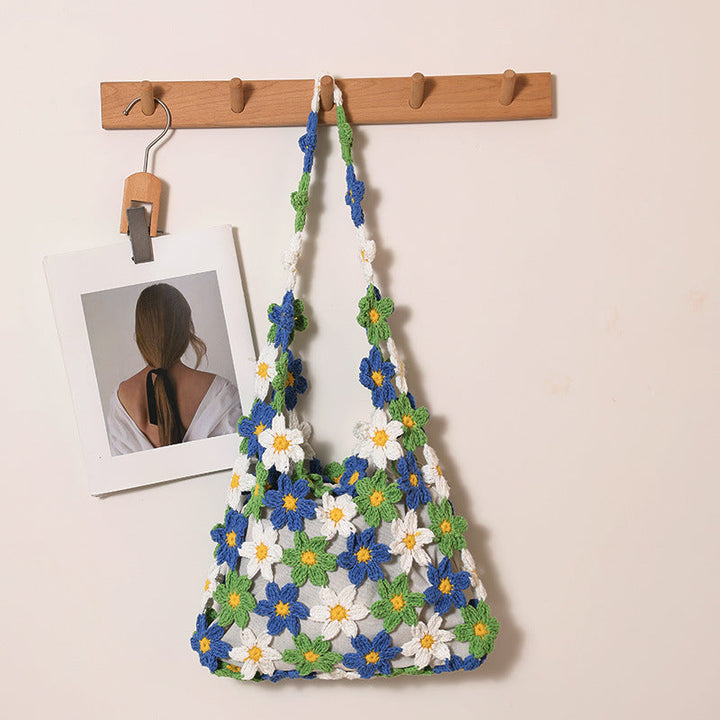 Crocheted flower bag Kalsten