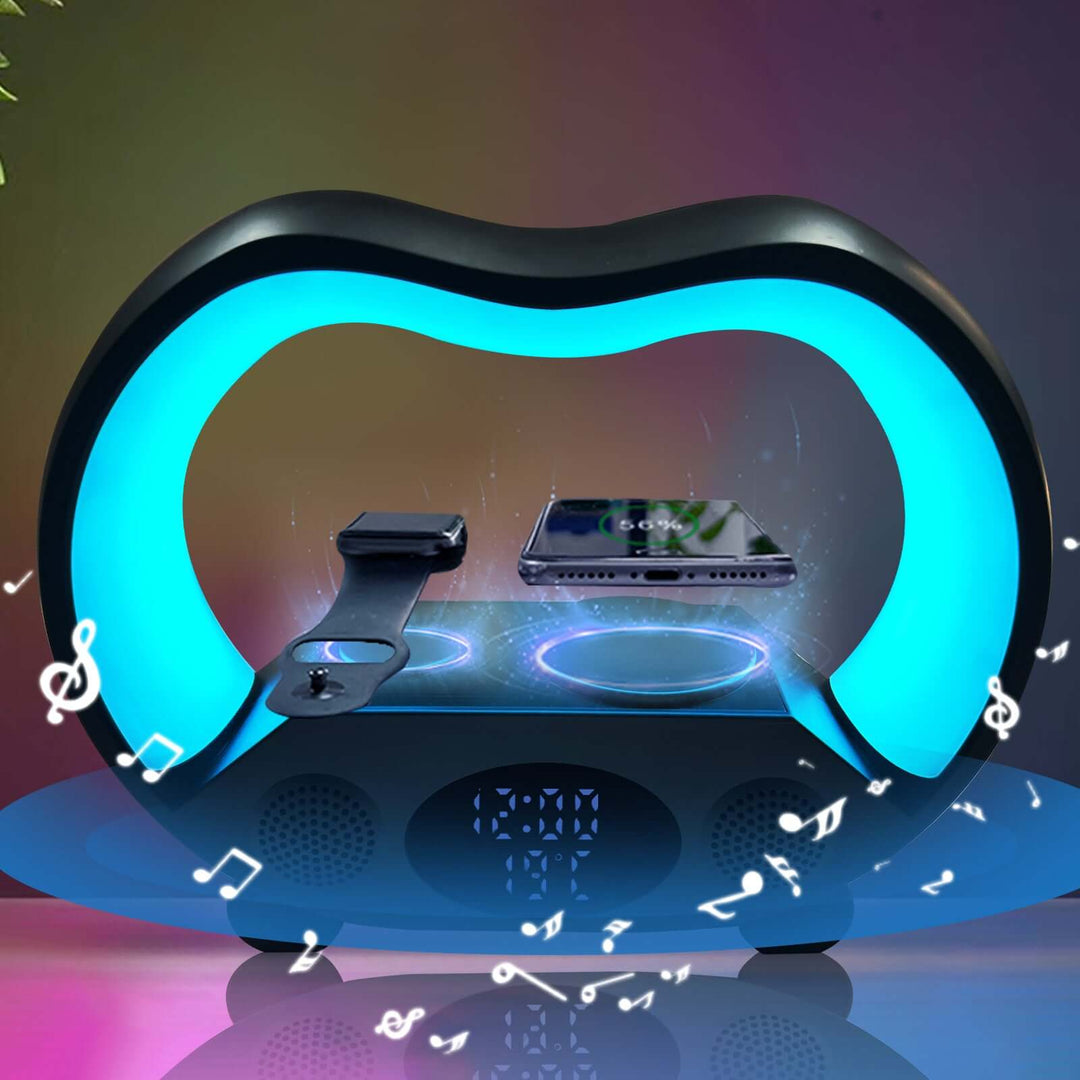 Six-in-one Smart Remote Control Bluetooth Ambience Light Multi-function Wireless Charger | Kalsten