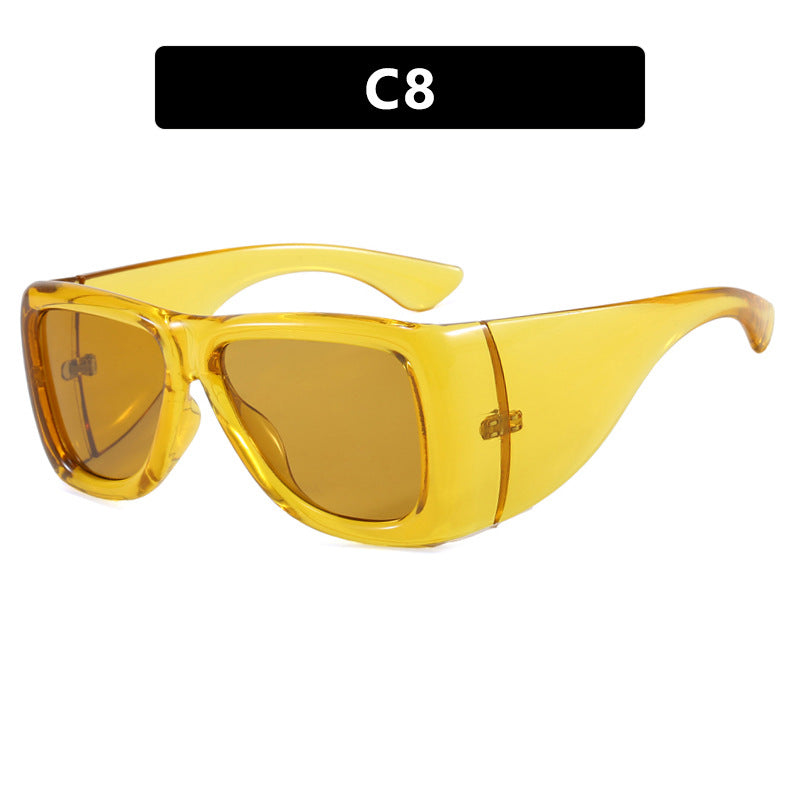 Ladies trendy oversized sunglasses with striking tortoiseshell design Kalsten