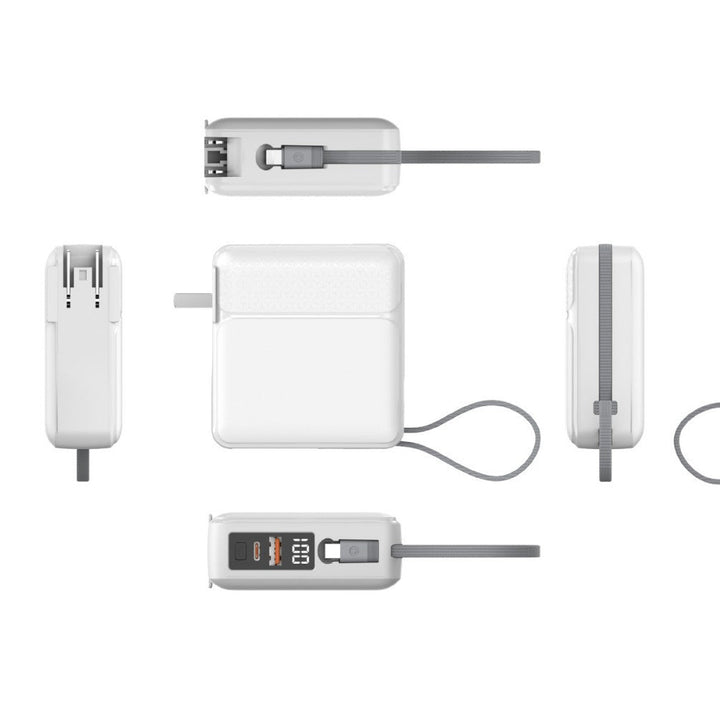 Compact quick-charge power bank with LCD display and integrated safety technology Kalsten