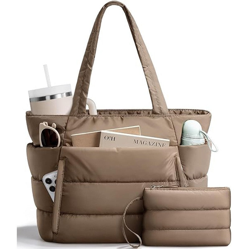 Outdoor-Suitable Carrying Bag with Insulated Interior Compartment Kalsten