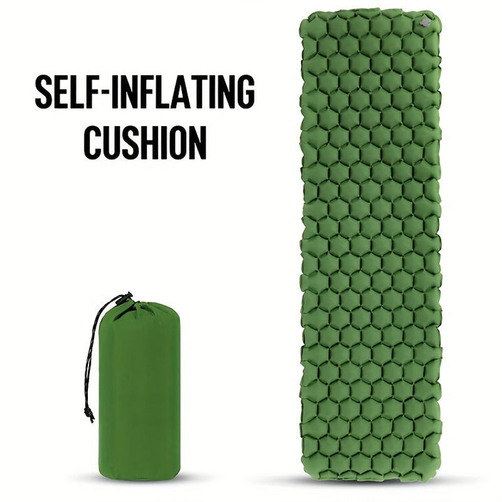 Inflatable Comfort Camping Mat With Ergonomic Air Cushions Kalsten