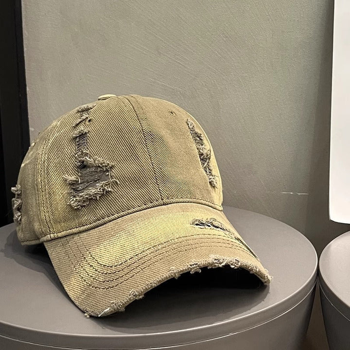 Men's Distressed Denim Cap Kalsten 1784188541