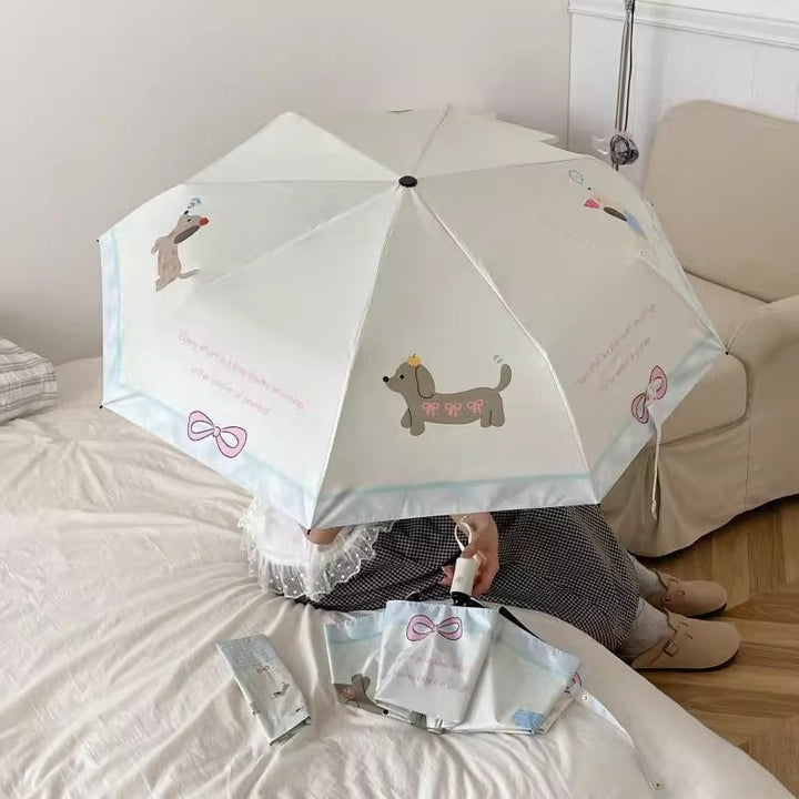Women's compact umbrella in creative design Kalsten