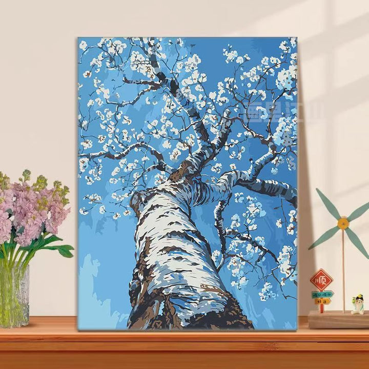 Floral Tree Illustration Canvas Art Kalsten
