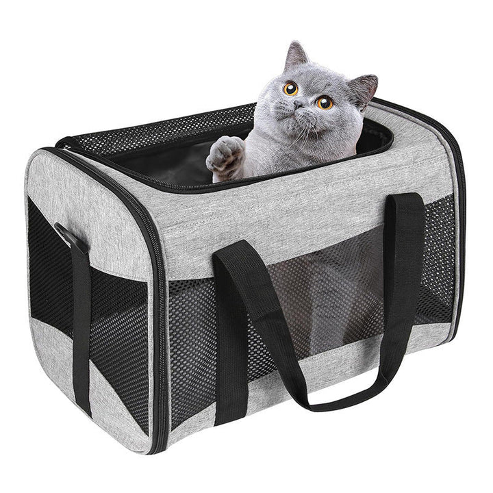 Pet carrier bag with breathable mesh windows Kalsten