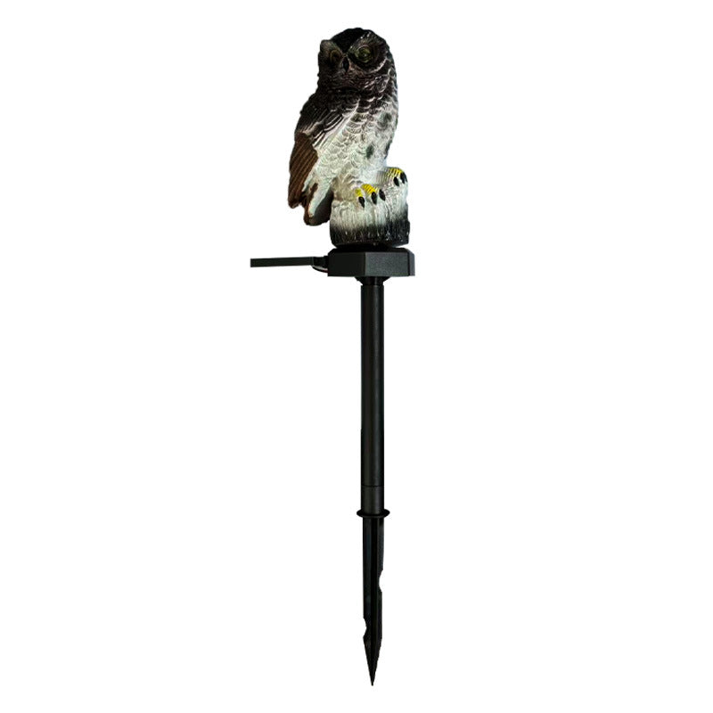 Welcoming Birdhouse Solar Pathway Stake Light With Dusk-To-Dawn Sensor Kalsten